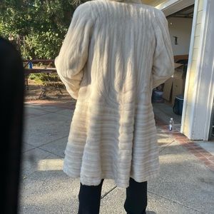 Lazarus Vintage 3/4 fur coat.